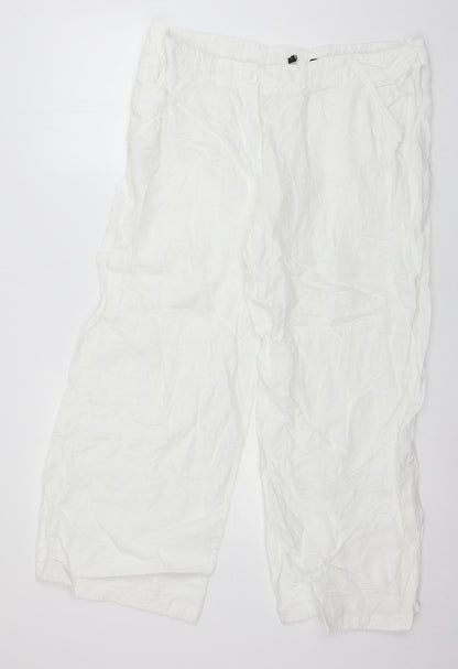 St Bernard  Womens White   Trousers  Size 18 L27 in