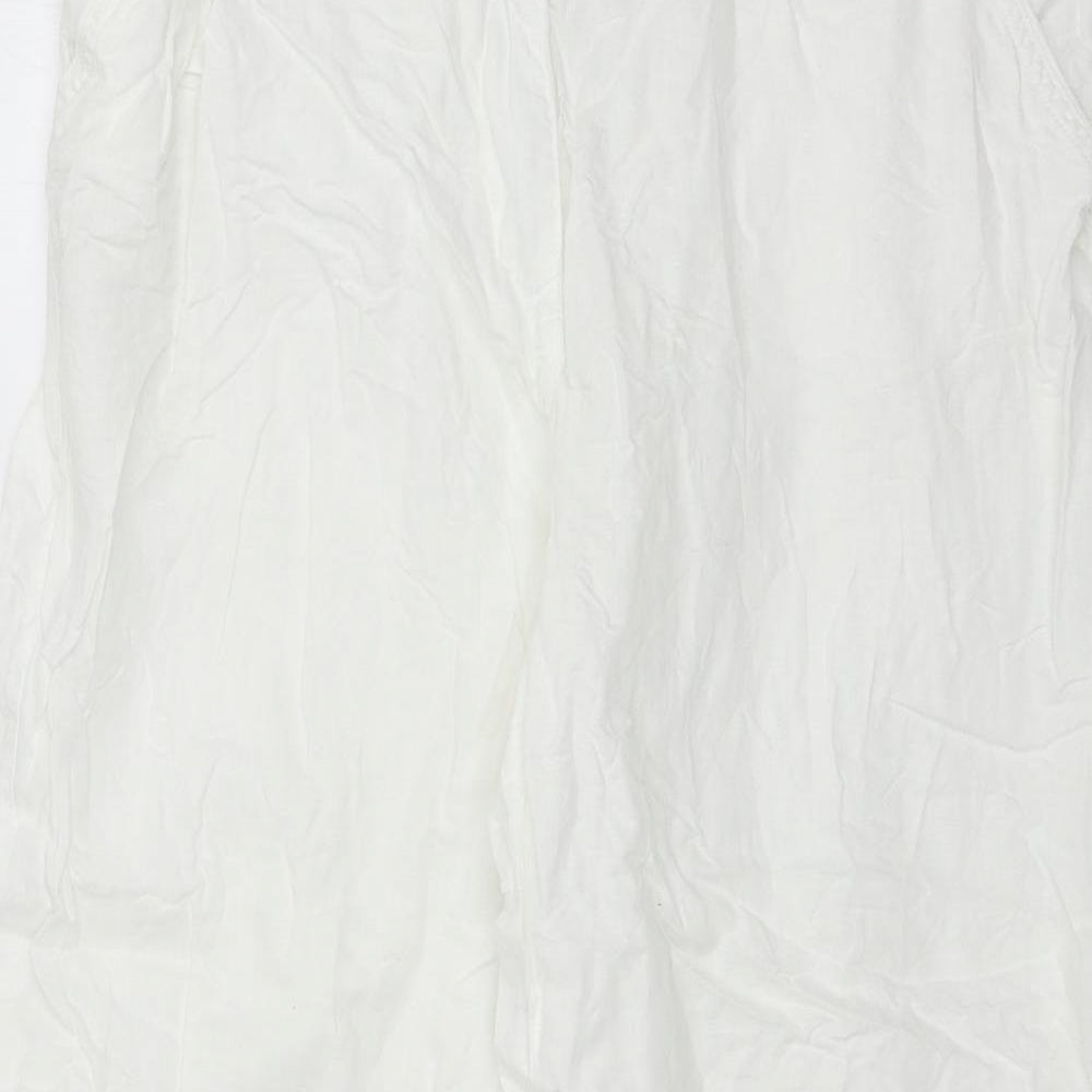 St Bernard  Womens White   Trousers  Size 18 L27 in