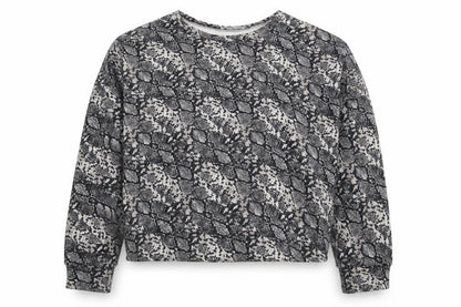 Zara Womens Multicoloured Animal Print  Pullover Sweatshirt Size M