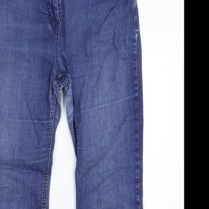 Womens UK Size 36 in Marks and Spencer Regular Fit Bootcut Blue Jeans