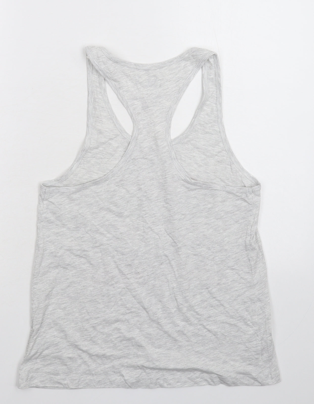 Primark Womens Grey   Basic Tank Size 12