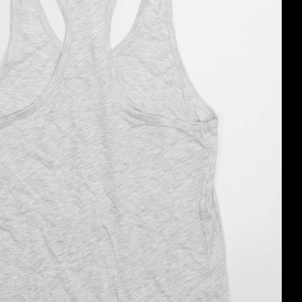 Primark Womens Grey   Basic Tank Size 12