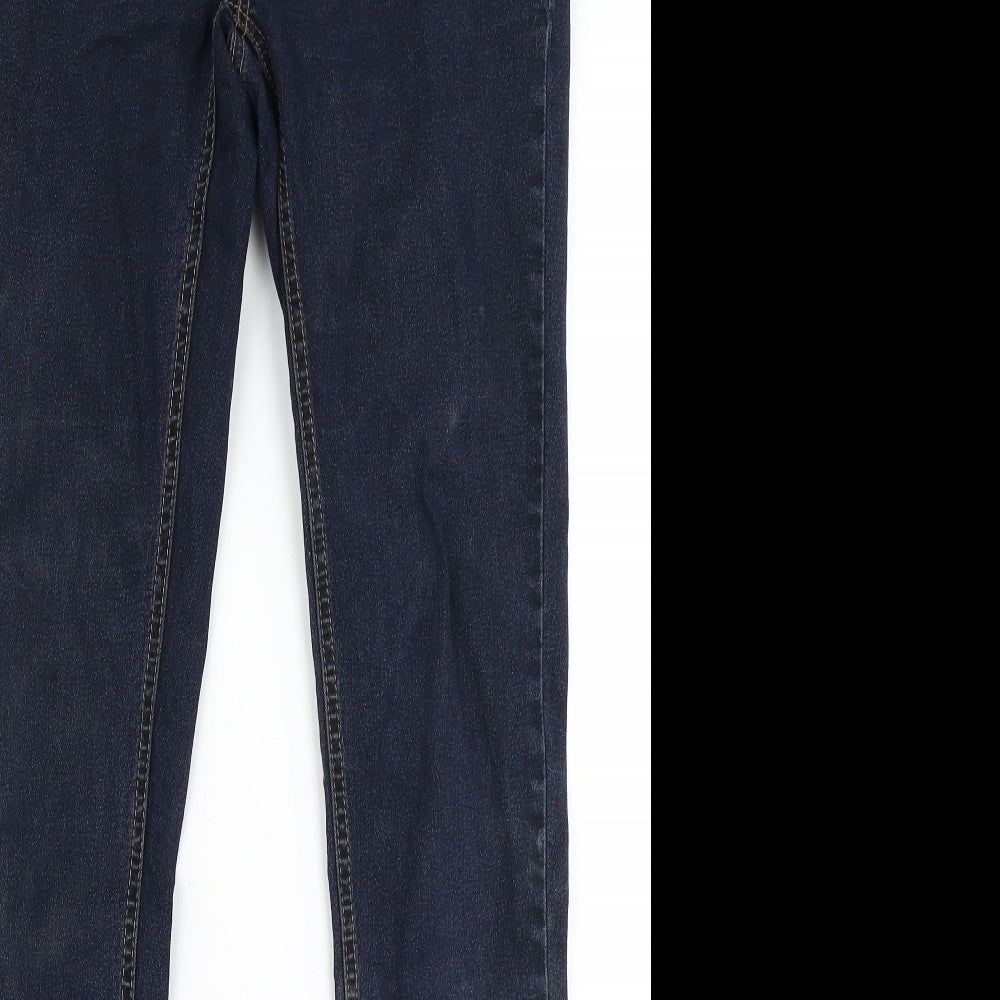 Mama-licious Womens Blue  Denim Skinny Jeans Size 32 in L29 in