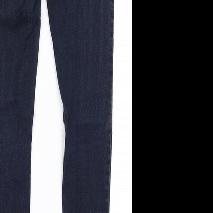 Mama-licious Womens Blue  Denim Skinny Jeans Size 32 in L29 in
