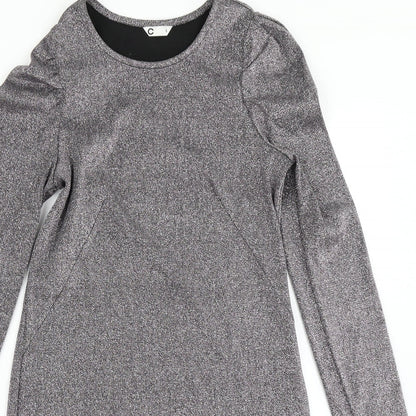 C Womens Silver   Bodycon  Size S