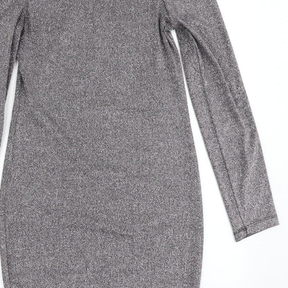 C Womens Silver   Bodycon  Size S