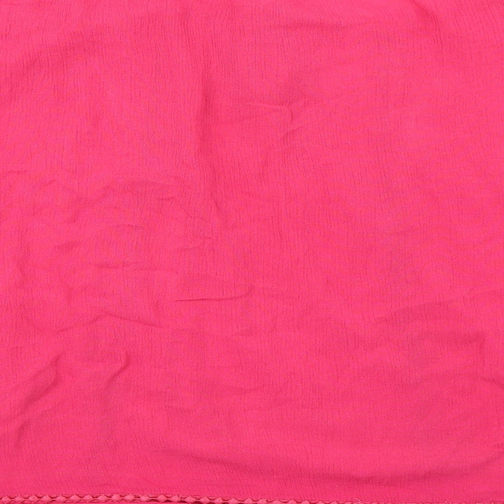 Womens UK Size 18 Arista Pink Basic Blouse