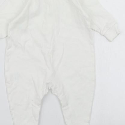 NEXT Baby White   Babygrow One-Piece Size 3-6 Months
