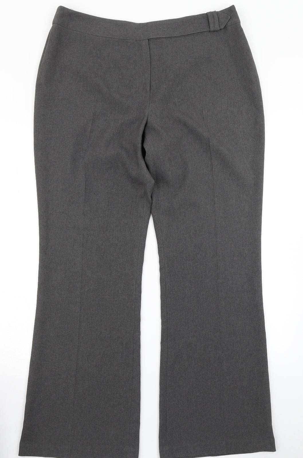 AMARANTO Womens Grey   Trousers  Size 16 L30 in