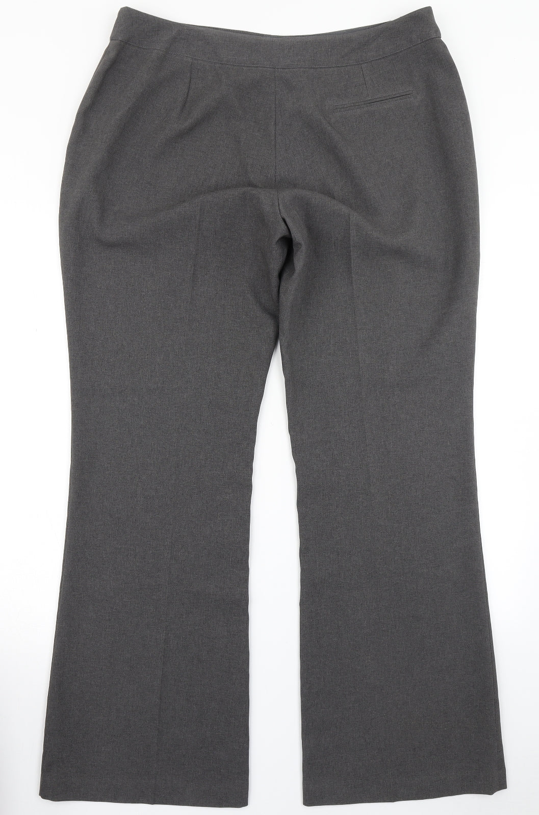 AMARANTO Womens Grey   Trousers  Size 16 L30 in