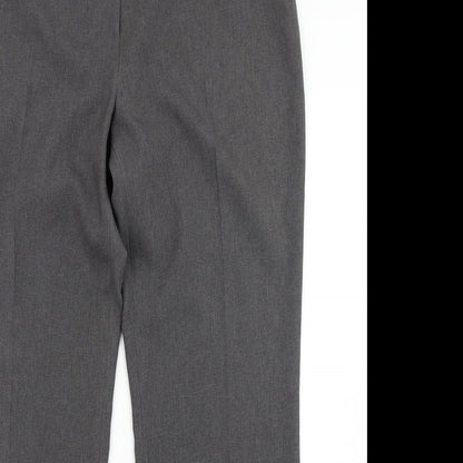 AMARANTO Womens Grey   Trousers  Size 16 L30 in