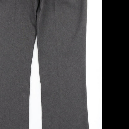 AMARANTO Womens Grey   Trousers  Size 16 L30 in