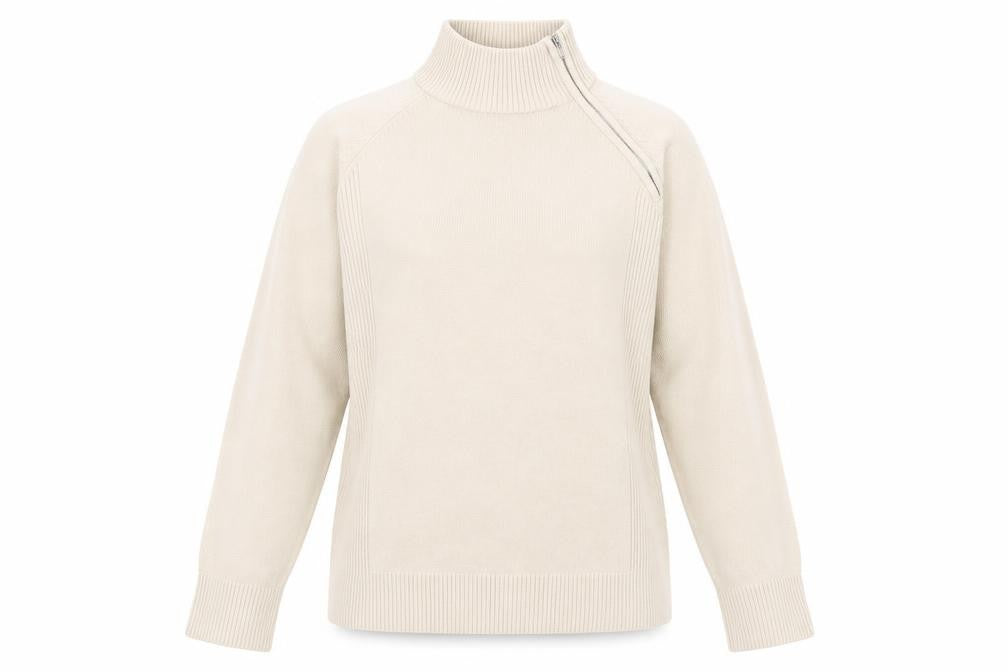 Womens UK Size 18 Pure & Natural Beige Pullover Jumper