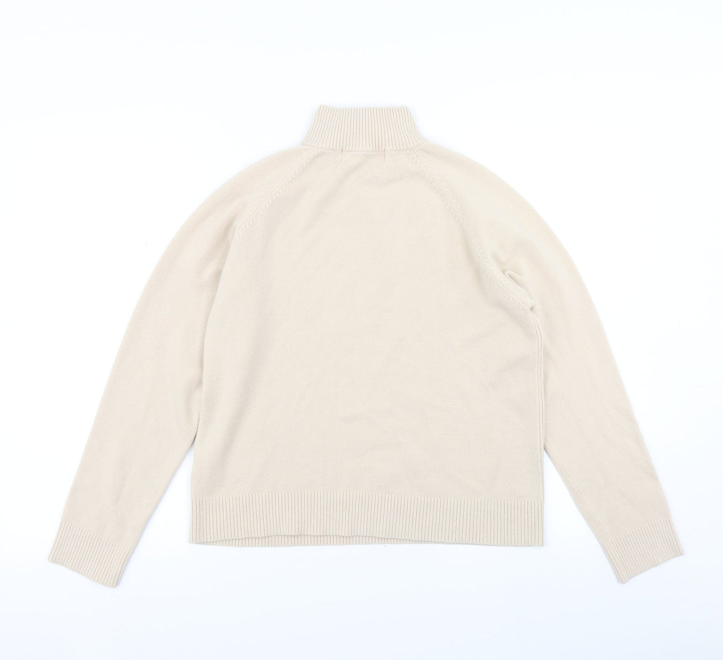 Womens UK Size 18 Pure & Natural Beige Pullover Jumper