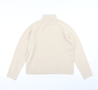 Womens UK Size 18 Pure & Natural Beige Pullover Jumper