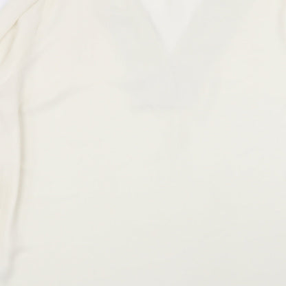 m&s Womens White   Basic Blouse Size 10