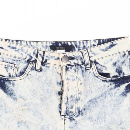 FOREVER 21 Womens Multicoloured   Hot Pants Shorts Size 30 in