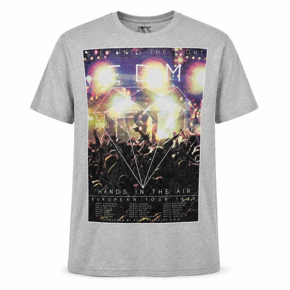 Mens UK Size M Peacocks Grey  T-Shirt