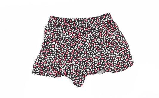 Papaya Womens Multicoloured Geometric  Hot Pants Shorts Size 10 - Stretch waistband