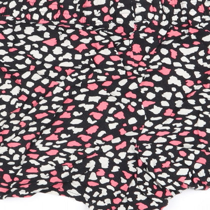 Papaya Womens Multicoloured Geometric  Hot Pants Shorts Size 10 - Stretch waistband