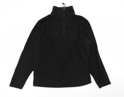 Active Mens Black   Pullover Jumper Size M