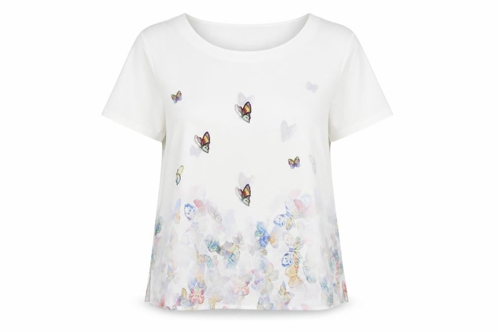 Womens UK Size L Preworn White Basic Blouse