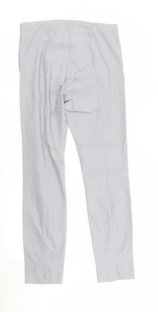 Womens UK Size 10 H&M Regular Fit  Grey Trousers