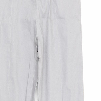 Womens UK Size 10 H&M Regular Fit  Grey Trousers