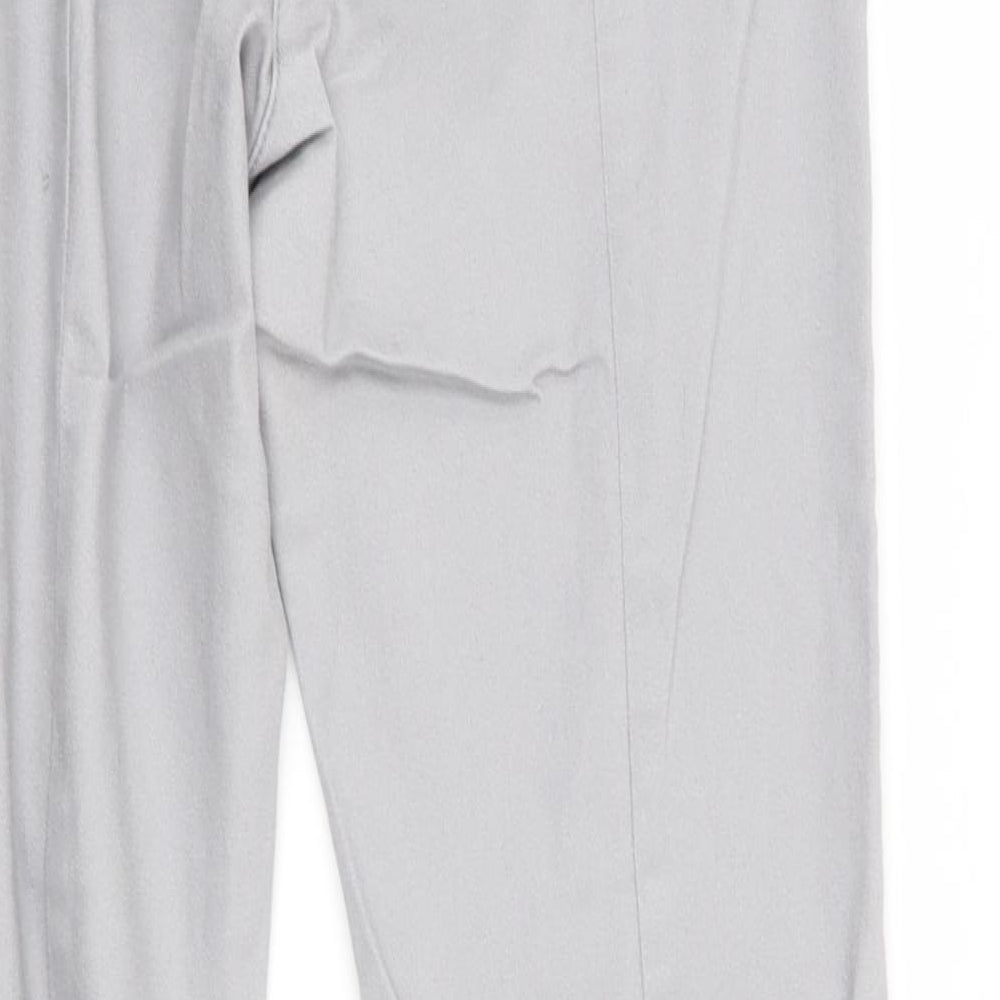 Womens UK Size 10 H&M Regular Fit  Grey Trousers