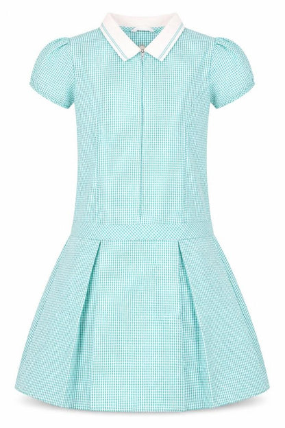 M&S Girls Multicoloured Check  Fit & Flare  Size 11-12 Years  - school dress