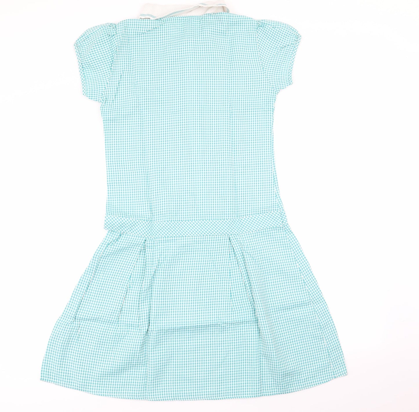M&S Girls Multicoloured Check  Fit & Flare  Size 11-12 Years  - school dress