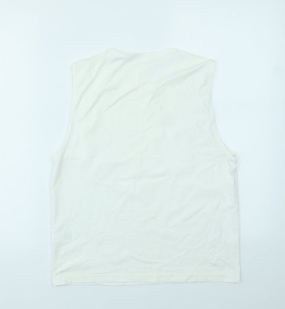 Womens UK Size 18 M&S White Basic T-Shirt