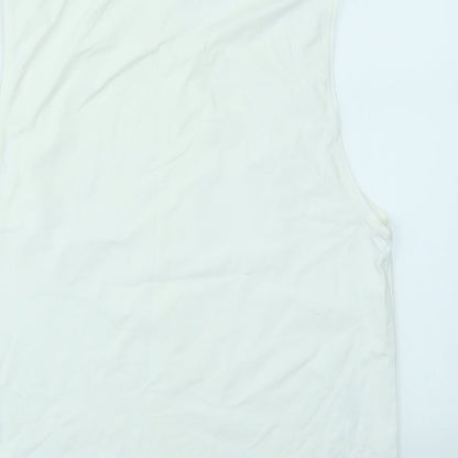 Womens UK Size 18 M&S White Basic T-Shirt