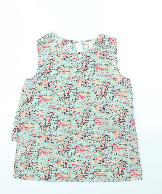 YD Girls Multicoloured Floral  Basic Blouse Size 12-13 Years