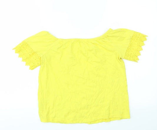 Womens UK Size 8 Matalan White Basic T-Shirt