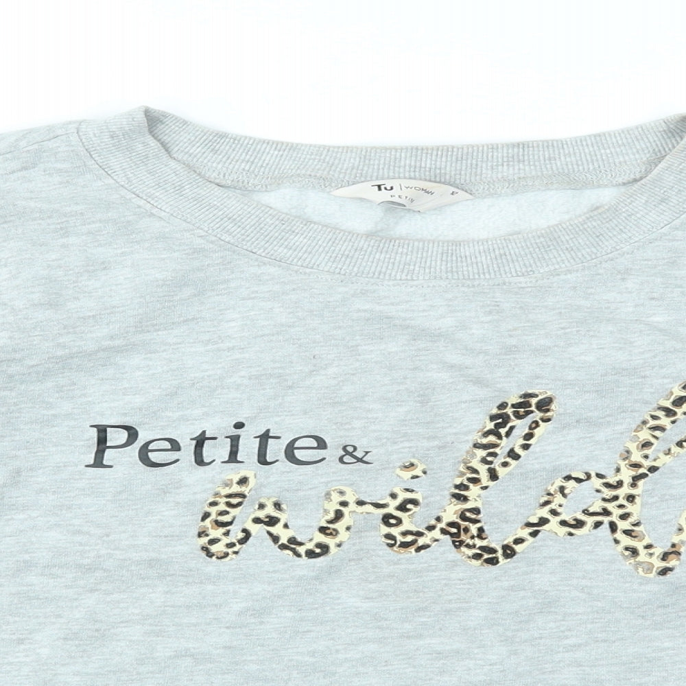 TU Womens Grey   Pullover Jumper Size 12