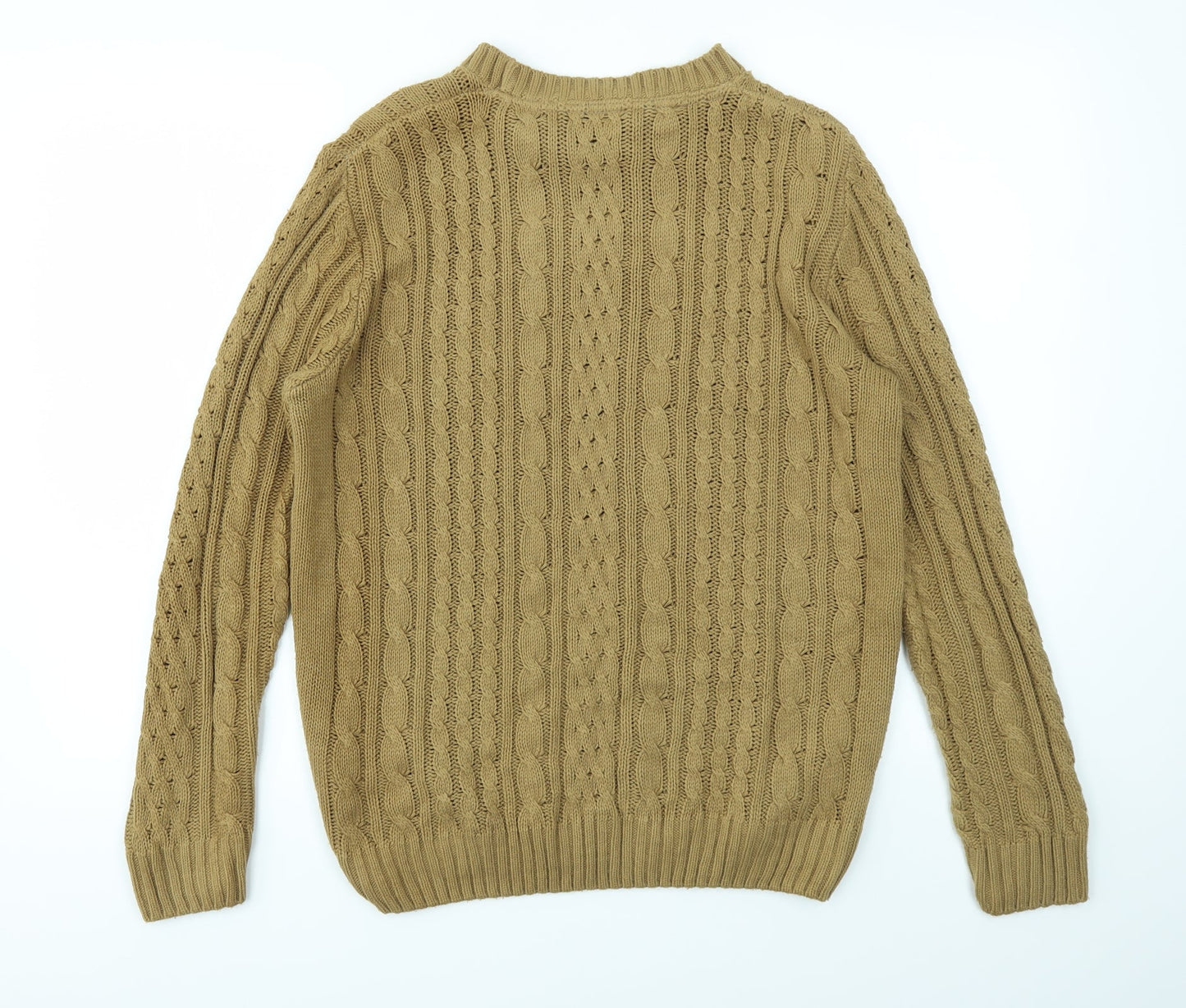 Mens UK Size S Cedar Wood State Brown Pullover Sweatshirt
