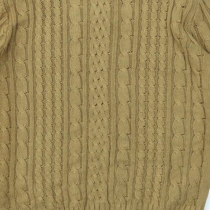 Mens UK Size S Cedar Wood State Brown Pullover Sweatshirt