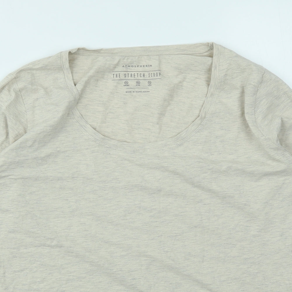 Primark Womens Ivory   Basic T-Shirt Size 14