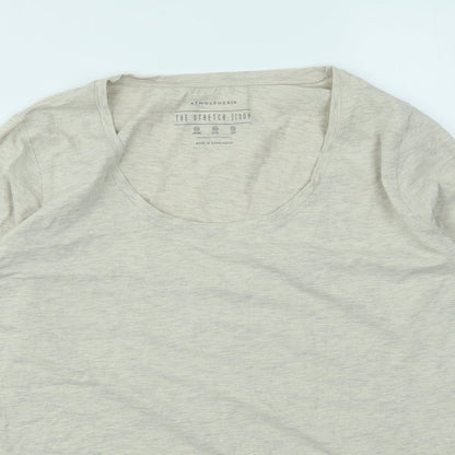 Primark Womens Ivory   Basic T-Shirt Size 14
