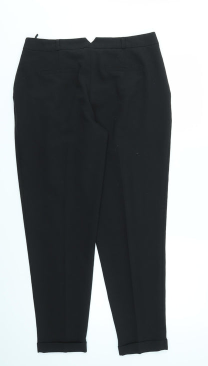 NEW LOOK  Womens Black   Trousers  Size 14 L28 in