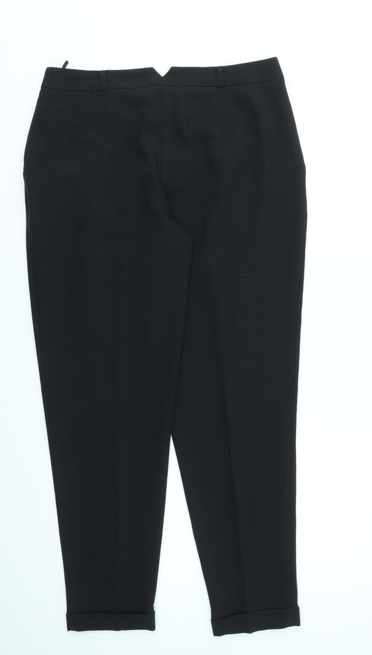 NEW LOOK  Womens Black   Trousers  Size 14 L28 in