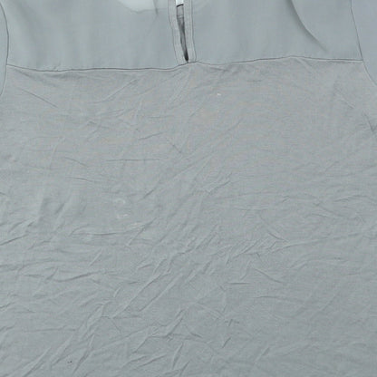 Womens UK Size 14 NEXT Grey Basic T-Shirt