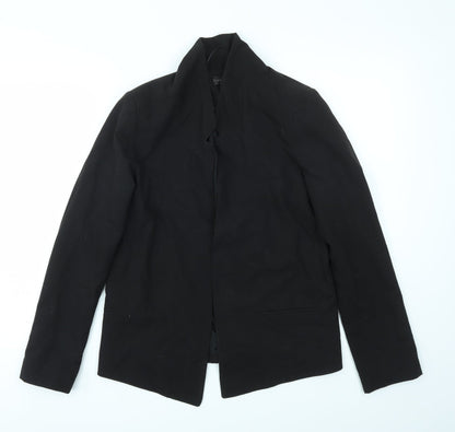 Topshop Womens Black   Jacket Blazer Size 10