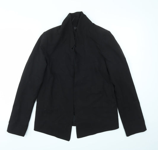 Topshop Womens Black   Jacket Blazer Size 10