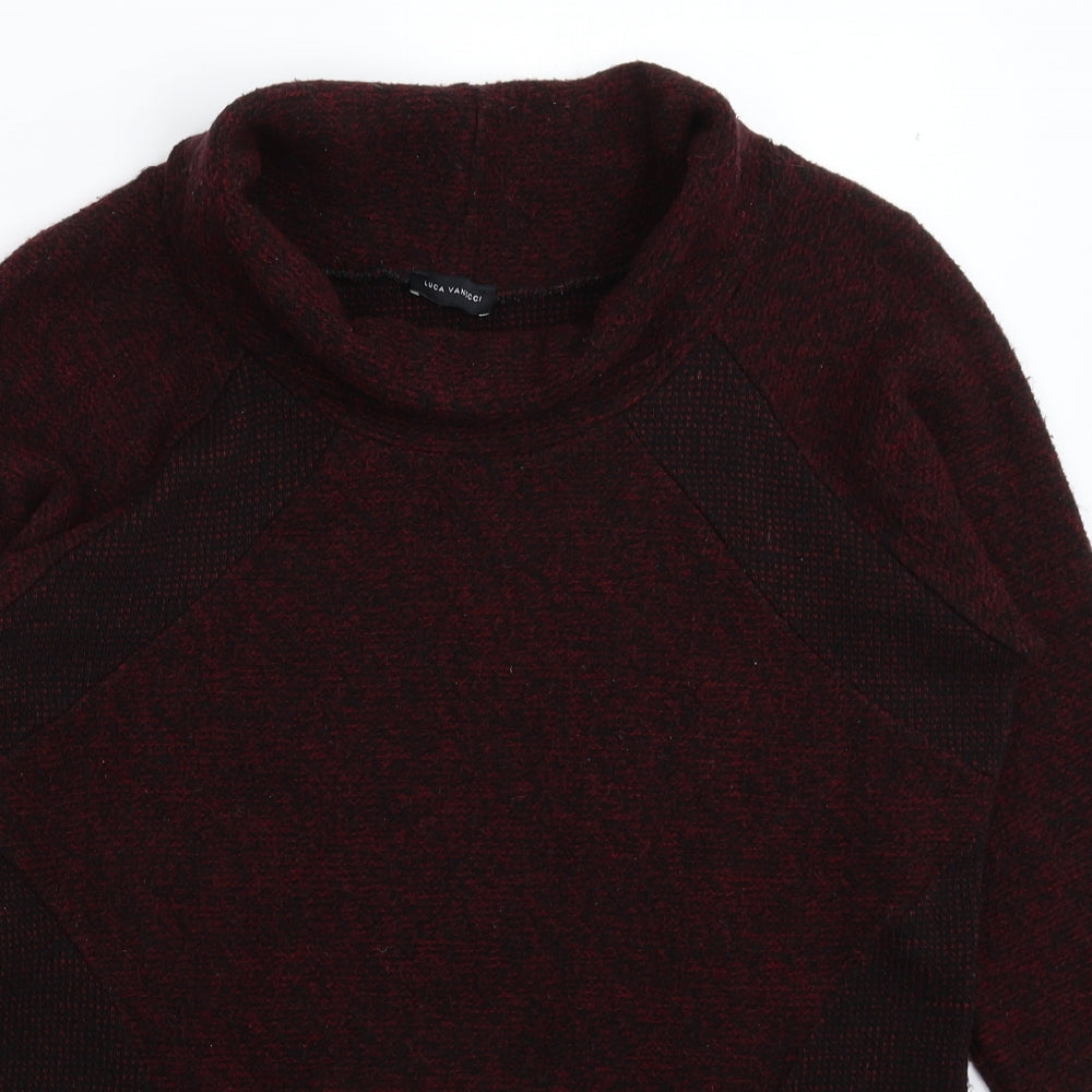Luca Vanucci Womens Brown  Knit Jumper Dress  Size M