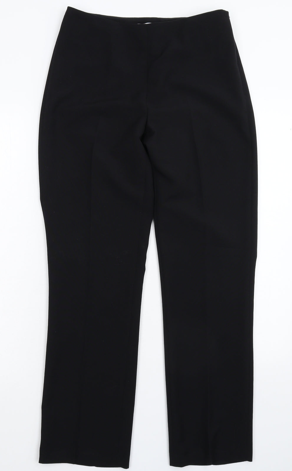 Womens UK Size 8 Debenhams Slim Fit Dress Pants Black Trousers