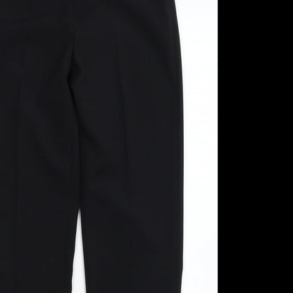 Womens UK Size 8 Debenhams Slim Fit Dress Pants Black Trousers