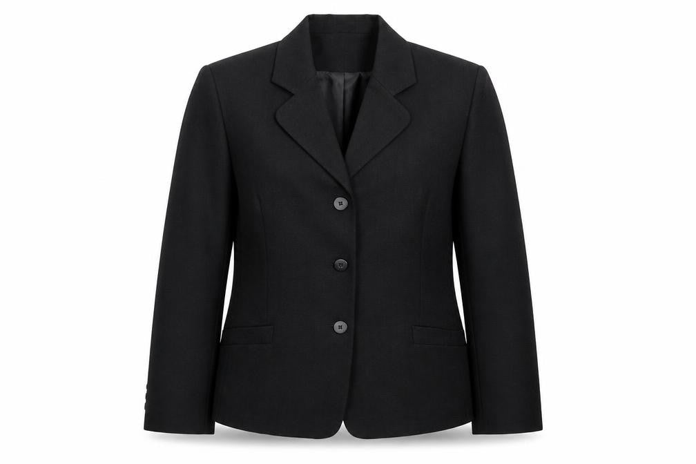 Special Collection  Womens Black   Jacket Suit Jacket Size 14