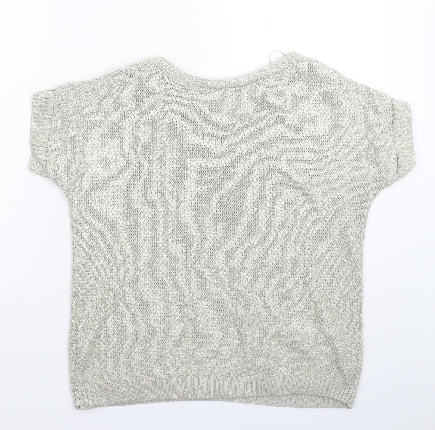 George Womens Grey  Knit Pullover Jumper Size 12